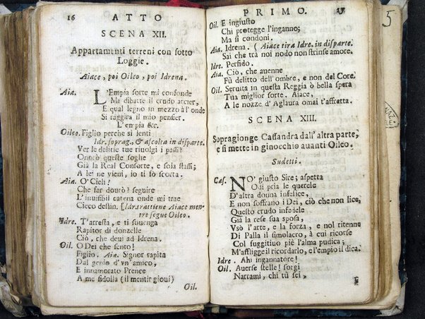 L'Aiace dramma per musica da rappresentarsi nel regio teatro di Milano l'anno 1694 /[A.d'A.]. Dedicato all'ill.ma, ... Isabela Maria della Zerda, et Aragona ...