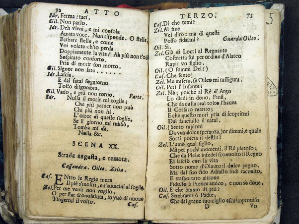 L'Aiace dramma per musica da rappresentarsi nel regio teatro di Milano l'anno 1694 /[A.d'A.]. Dedicato all'ill.ma, ... Isabela Maria della Zerda, et Aragona ...