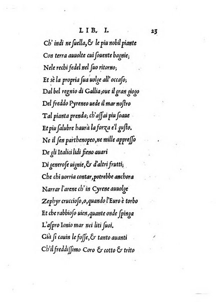 La coltiuatione di Luigi Alamanni al christianissimo re Francesco Primo