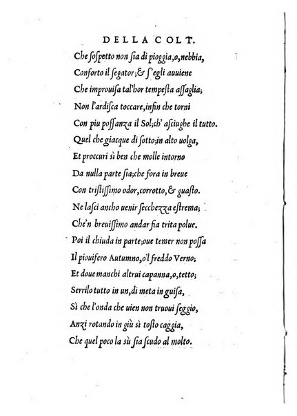 La coltiuatione di Luigi Alamanni al christianissimo re Francesco Primo