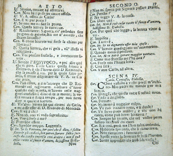 Gl'equivoci intrigati, overo La contessa di Barcellona di Raffaele Tauro