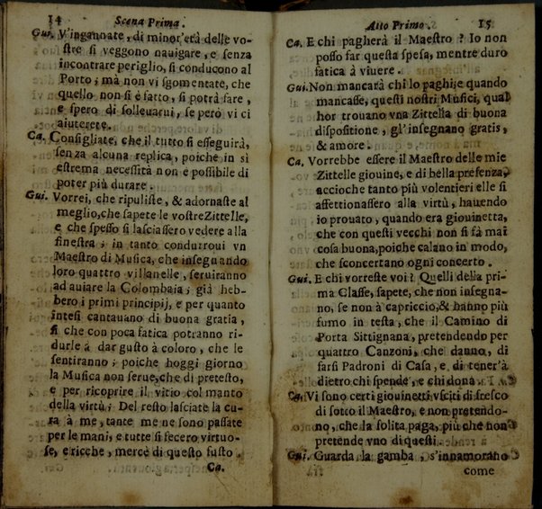 Le zittelle cantarine, comedia del. sig. cauaglier Loreto Vittori da Spoletto \|!. All'illustriss. ... Margarita Tarachia Dalla Rouare \|!