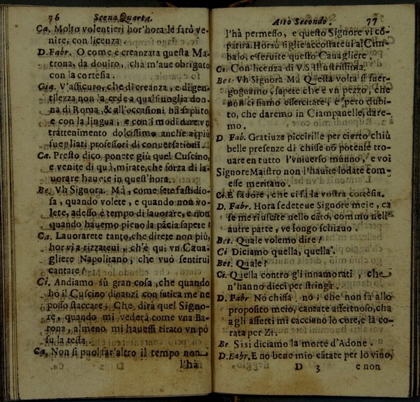 Le zittelle cantarine, comedia del. sig. cauaglier Loreto Vittori da Spoletto \|!. All'illustriss. ... Margarita Tarachia Dalla Rouare \|!