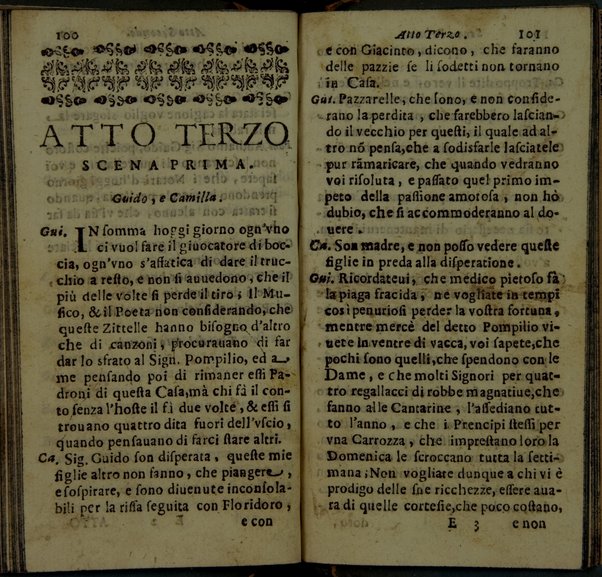 Le zittelle cantarine, comedia del. sig. cauaglier Loreto Vittori da Spoletto \|!. All'illustriss. ... Margarita Tarachia Dalla Rouare \|!