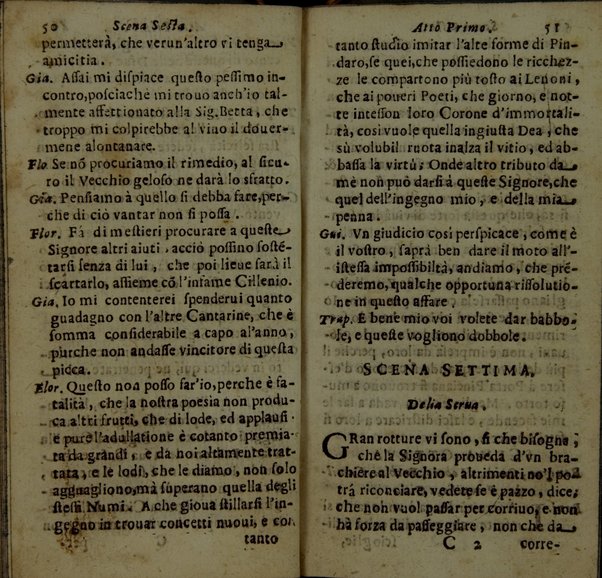 Le zittelle cantarine, comedia del. sig. cauaglier Loreto Vittori da Spoletto \|!. All'illustriss. ... Margarita Tarachia Dalla Rouare \|!