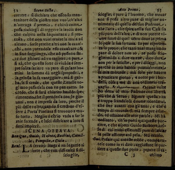Le zittelle cantarine, comedia del. sig. cauaglier Loreto Vittori da Spoletto \|!. All'illustriss. ... Margarita Tarachia Dalla Rouare \|!