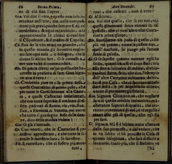 Le zittelle cantarine, comedia del. sig. cauaglier Loreto Vittori da Spoletto \|!. All'illustriss. ... Margarita Tarachia Dalla Rouare \|!