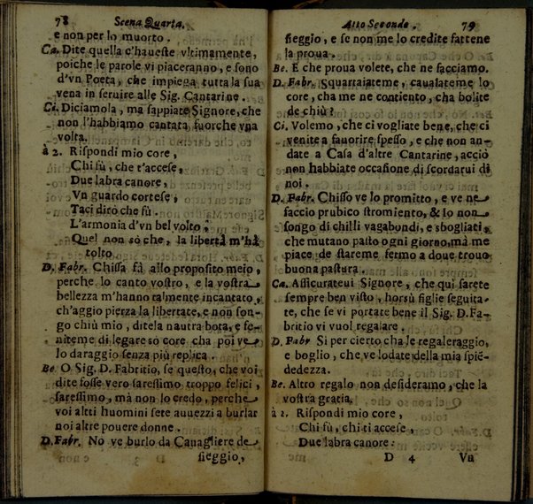 Le zittelle cantarine, comedia del. sig. cauaglier Loreto Vittori da Spoletto \|!. All'illustriss. ... Margarita Tarachia Dalla Rouare \|!