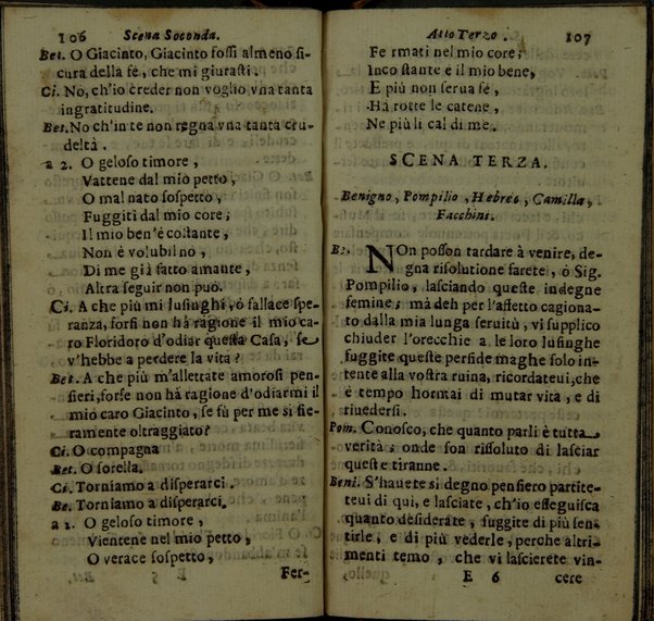 Le zittelle cantarine, comedia del. sig. cauaglier Loreto Vittori da Spoletto \|!. All'illustriss. ... Margarita Tarachia Dalla Rouare \|!