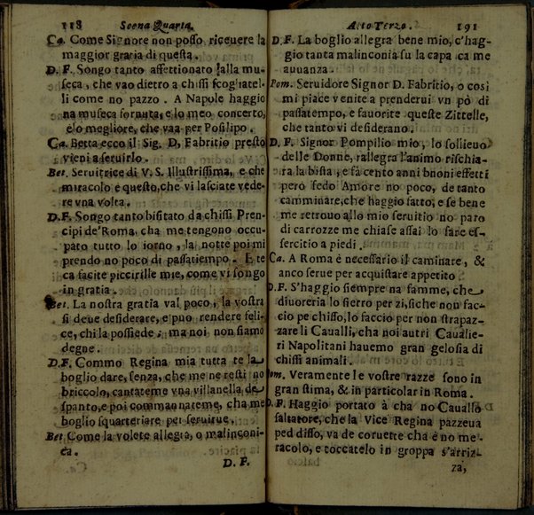 Le zittelle cantarine, comedia del. sig. cauaglier Loreto Vittori da Spoletto \|!. All'illustriss. ... Margarita Tarachia Dalla Rouare \|!