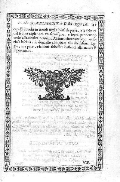 L'Ermiona del s.r marchese Pio Enea Obizzi. Per introduzione d'vn torneo à piedi, & à cauallo e d'vn balletto rappresentato in musica nella citta di Padoua l'anno 1636 dedicata al sereniss.o prencipe di Venetia Francesco Erizo descritta dal s. Nicolò Enea Bartolini ..