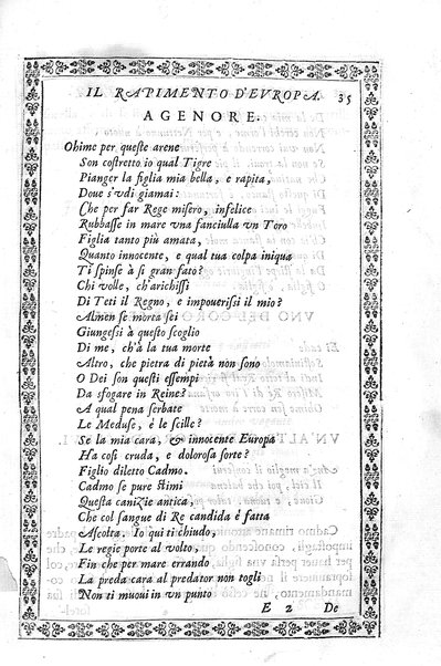 L'Ermiona del s.r marchese Pio Enea Obizzi. Per introduzione d'vn torneo à piedi, & à cauallo e d'vn balletto rappresentato in musica nella citta di Padoua l'anno 1636 dedicata al sereniss.o prencipe di Venetia Francesco Erizo descritta dal s. Nicolò Enea Bartolini ..