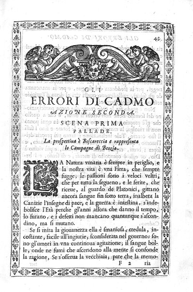 L'Ermiona del s.r marchese Pio Enea Obizzi. Per introduzione d'vn torneo à piedi, & à cauallo e d'vn balletto rappresentato in musica nella citta di Padoua l'anno 1636 dedicata al sereniss.o prencipe di Venetia Francesco Erizo descritta dal s. Nicolò Enea Bartolini ..