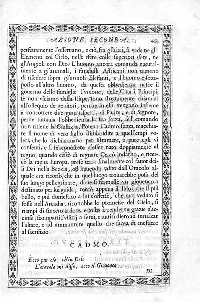 L'Ermiona del s.r marchese Pio Enea Obizzi. Per introduzione d'vn torneo à piedi, & à cauallo e d'vn balletto rappresentato in musica nella citta di Padoua l'anno 1636 dedicata al sereniss.o prencipe di Venetia Francesco Erizo descritta dal s. Nicolò Enea Bartolini ..
