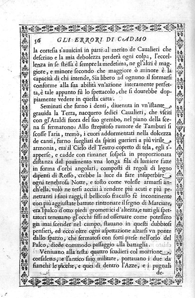 L'Ermiona del s.r marchese Pio Enea Obizzi. Per introduzione d'vn torneo à piedi, & à cauallo e d'vn balletto rappresentato in musica nella citta di Padoua l'anno 1636 dedicata al sereniss.o prencipe di Venetia Francesco Erizo descritta dal s. Nicolò Enea Bartolini ..
