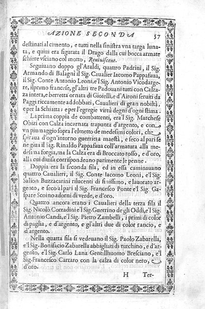 L'Ermiona del s.r marchese Pio Enea Obizzi. Per introduzione d'vn torneo à piedi, & à cauallo e d'vn balletto rappresentato in musica nella citta di Padoua l'anno 1636 dedicata al sereniss.o prencipe di Venetia Francesco Erizo descritta dal s. Nicolò Enea Bartolini ..