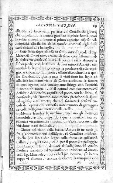 L'Ermiona del s.r marchese Pio Enea Obizzi. Per introduzione d'vn torneo à piedi, & à cauallo e d'vn balletto rappresentato in musica nella citta di Padoua l'anno 1636 dedicata al sereniss.o prencipe di Venetia Francesco Erizo descritta dal s. Nicolò Enea Bartolini ..