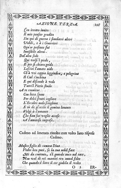 L'Ermiona del s.r marchese Pio Enea Obizzi. Per introduzione d'vn torneo à piedi, & à cauallo e d'vn balletto rappresentato in musica nella citta di Padoua l'anno 1636 dedicata al sereniss.o prencipe di Venetia Francesco Erizo descritta dal s. Nicolò Enea Bartolini ..