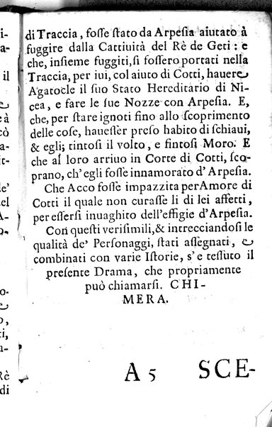 La Chimera. Drama fantastico musicale alla s.c.r.m.tà dell' imperatore Leopoldo. Nel Carnouale dell' anno 1682. Posto in musica dal s.r. Antonio Draghi, ... con l'arie per li balletti del già si.r Gio. Henrico Smelzer, ...