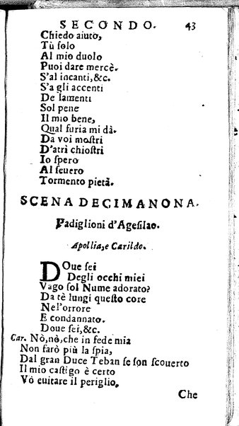 L'Epaminonda melodrama del dottor Andrea Perruccio da rappresentarsi nel regal palaggio per lo compleannos della maestà di D. Marianna d'Austria regina madre.  Consecrato all'eccellentissimo signor D. Gaspar d'Haro, e Gusman ..