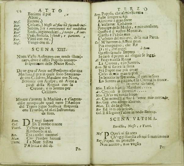 La Semiramide drama per musica di Francesco Maria Paglia dedicato all'illustriss. ... signora D. Maria de Giron, y Sandoval ...