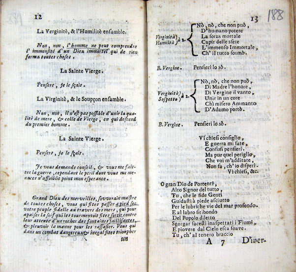 Oratorio per la santissima Annuntiata fatto cantare nella sala della cancelleria nel giorno della solennità della medesima l'anno secolare 1700