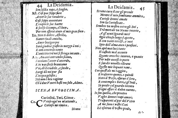 La Deidamia. Poema drammatico di Scipione Herrico. Da rappresentarsi nel teatro nouissimo nell'anno 1644. All'illustrissimo signore il signor Aluise da Mosto ...