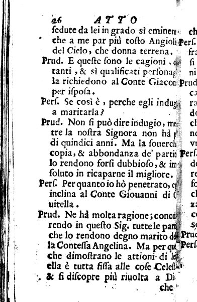 La beata Angelina tragicomica rappresentatione. Del signor Francesco Cirocco da Foligno. Esposta alle stampe dal sig. Lodouico Iacobilli dalla medesima città. Dedicata all'illustrissimo signor conte Ranuccio Della Corbara