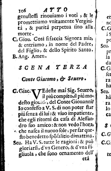 La beata Angelina tragicomica rappresentatione. Del signor Francesco Cirocco da Foligno. Esposta alle stampe dal sig. Lodouico Iacobilli dalla medesima città. Dedicata all'illustrissimo signor conte Ranuccio Della Corbara