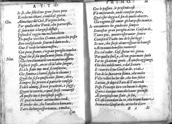 Il Tancredi tragedia del signor conte di Camerano. Dal sig. Gherardo Borgogni di nuouo posta in luce. All'ill.mo sig. conte Gio. Battista Borromeo