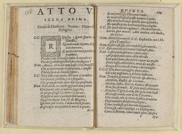 Tragedia di Santo Eustachio in verso heroico. Composta da Gio. Antonio Liberati da Vallerano, in Caprarola. Con gl'intermedij dell'istesso autore. All'illu.mo ... cardinal Farnese