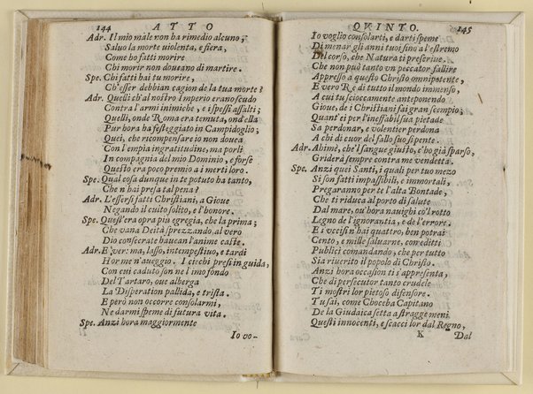 Tragedia di Santo Eustachio in verso heroico. Composta da Gio. Antonio Liberati da Vallerano, in Caprarola. Con gl'intermedij dell'istesso autore. All'illu.mo ... cardinal Farnese
