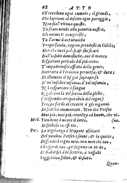 La Medea essule tragedia del Caliginoso Gelato il sig. Melchiorre Zoppio