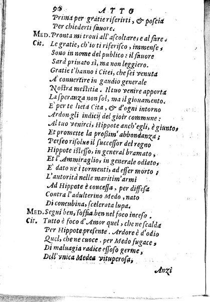 La Medea essule tragedia del Caliginoso Gelato il sig. Melchiorre Zoppio