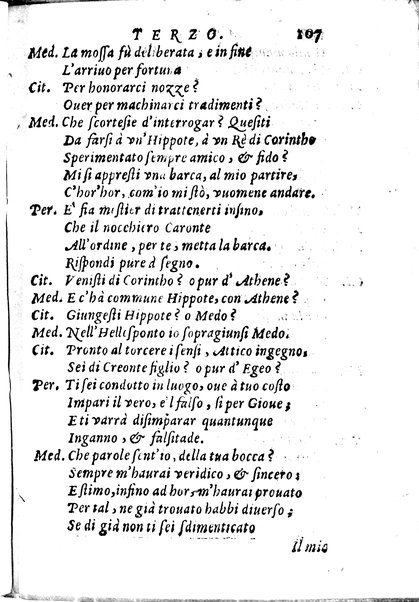 La Medea essule tragedia del Caliginoso Gelato il sig. Melchiorre Zoppio