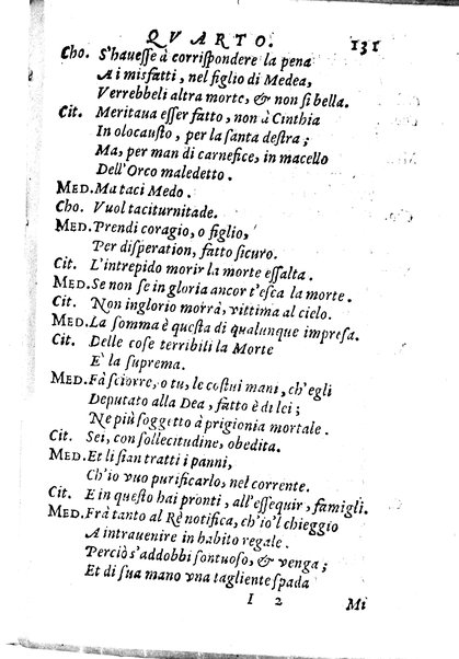 La Medea essule tragedia del Caliginoso Gelato il sig. Melchiorre Zoppio