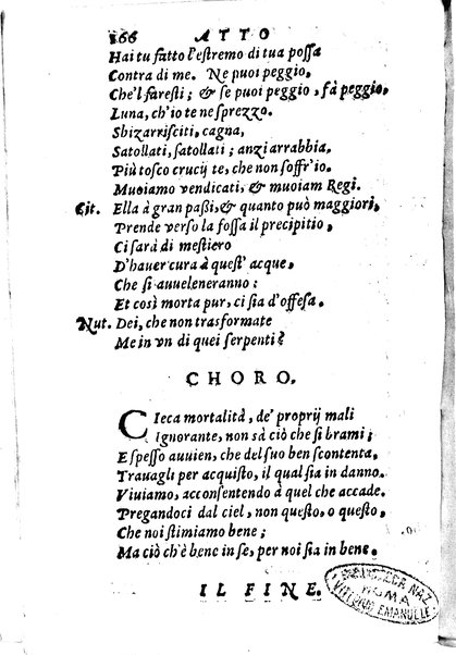 La Medea essule tragedia del Caliginoso Gelato il sig. Melchiorre Zoppio