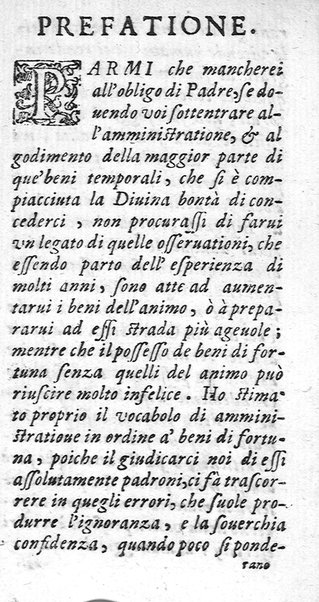 Instruttione famigliare di Francesco Lanospigio nobile genouese a Nicolo' suo figliuolo