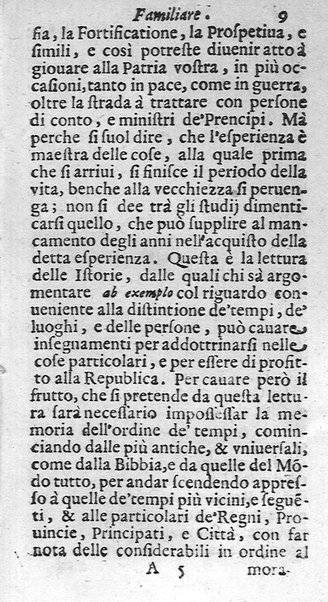 Instruttione famigliare di Francesco Lanospigio nobile genouese a Nicolo' suo figliuolo