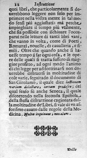 Instruttione famigliare di Francesco Lanospigio nobile genouese a Nicolo' suo figliuolo