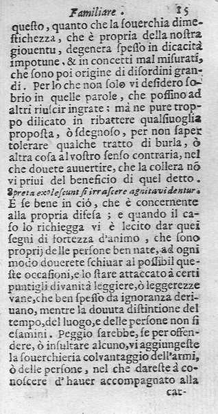 Instruttione famigliare di Francesco Lanospigio nobile genouese a Nicolo' suo figliuolo