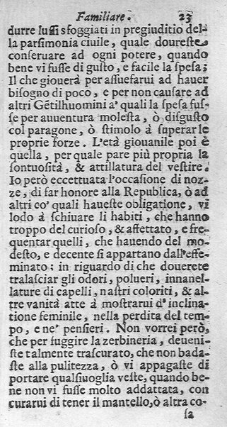 Instruttione famigliare di Francesco Lanospigio nobile genouese a Nicolo' suo figliuolo