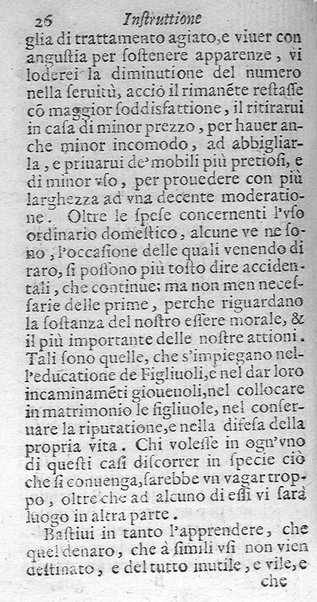 Instruttione famigliare di Francesco Lanospigio nobile genouese a Nicolo' suo figliuolo