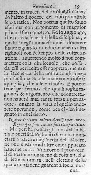 Instruttione famigliare di Francesco Lanospigio nobile genouese a Nicolo' suo figliuolo