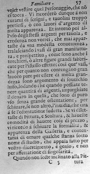 Instruttione famigliare di Francesco Lanospigio nobile genouese a Nicolo' suo figliuolo