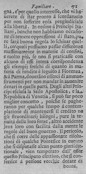 Instruttione famigliare di Francesco Lanospigio nobile genouese a Nicolo' suo figliuolo