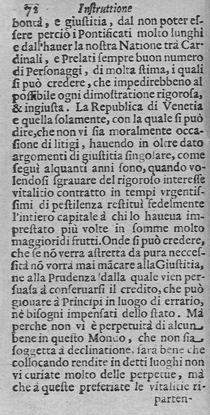 Instruttione famigliare di Francesco Lanospigio nobile genouese a Nicolo' suo figliuolo