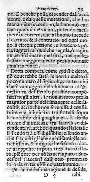 Instruttione famigliare di Francesco Lanospigio nobile genouese a Nicolo' suo figliuolo