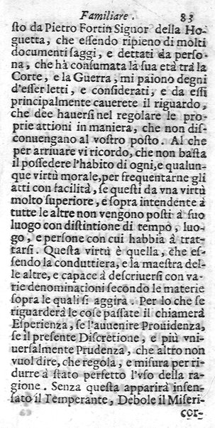 Instruttione famigliare di Francesco Lanospigio nobile genouese a Nicolo' suo figliuolo