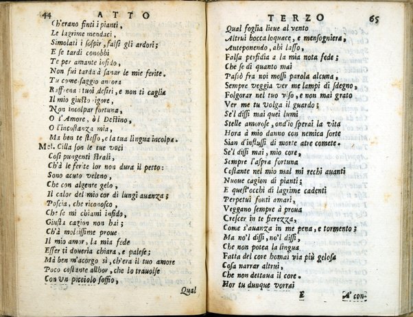 La Cilla fauola pastorale del sig. Marcello Giovanetti di Ascoli. All'illustriss. ed eccellentiss. signora la signora duchessa di Girifalco